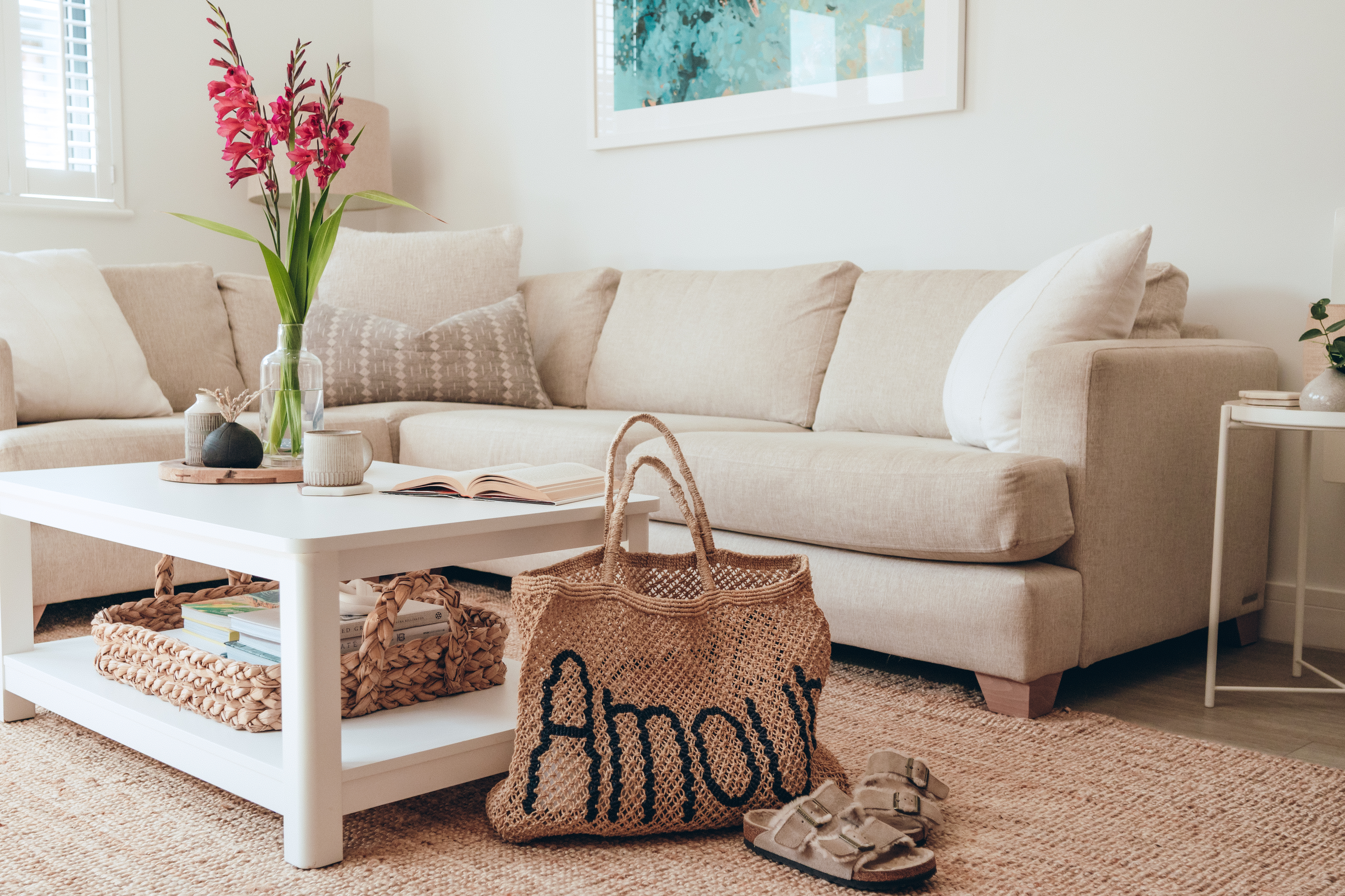 Coastal lounge | luxury dog friendly stay in Woolacombe North Devon
