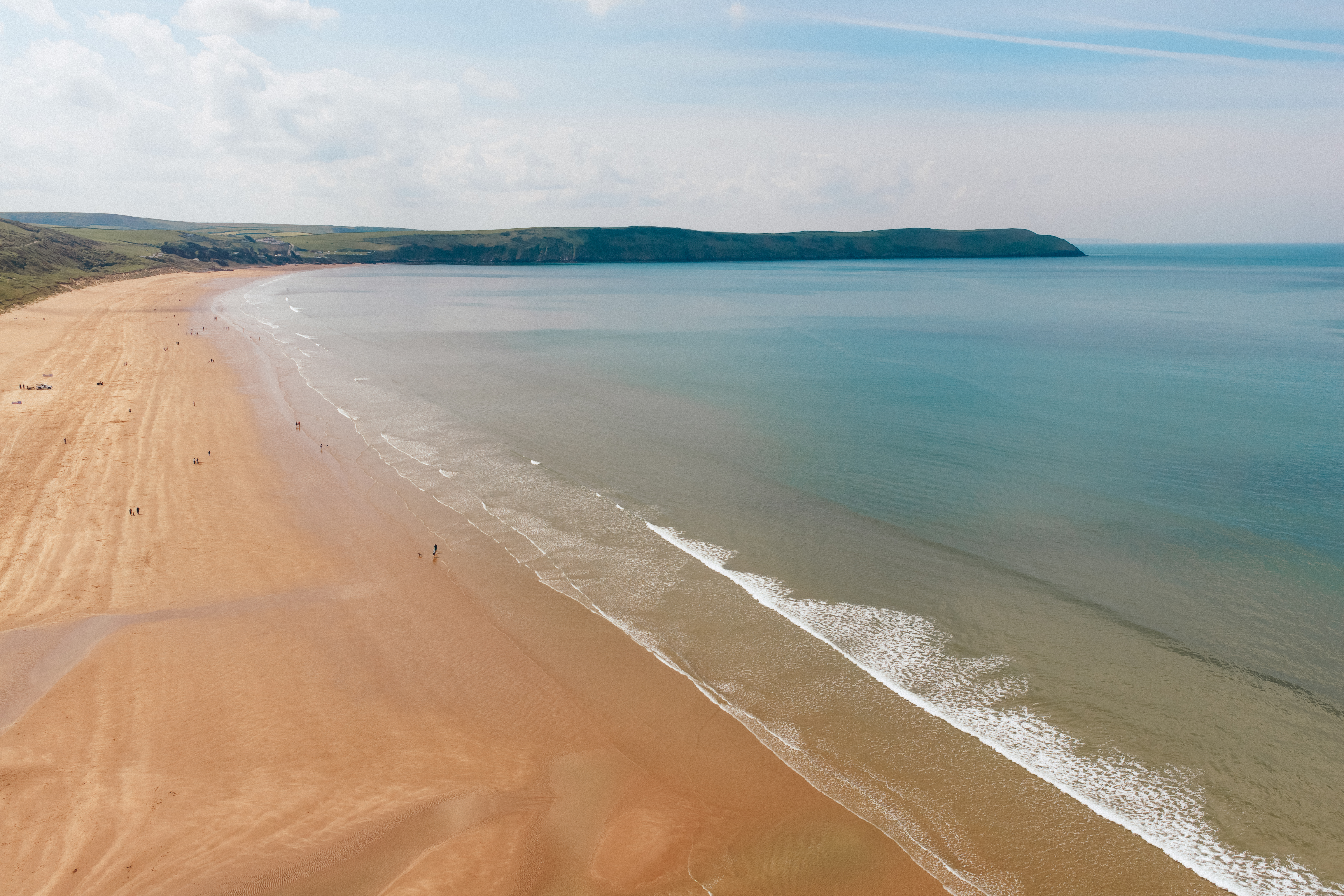 Woolacombe beach North Devon | short walk from No.9 Putsborough Woolacombe